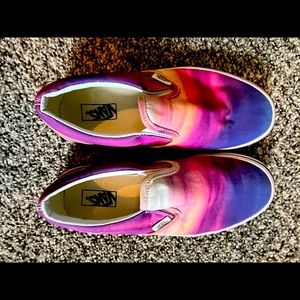 Vans sunset slip ons